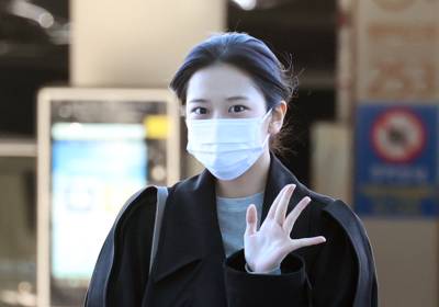 [포토] 아이브 안유진, 귀여운 손인사