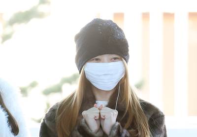 [포토] 아이브 레이, 추운 콩순이