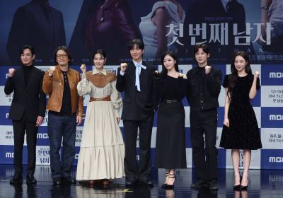 [포토] '첫 번째 남자', 주역들의 힘찬 화이팅