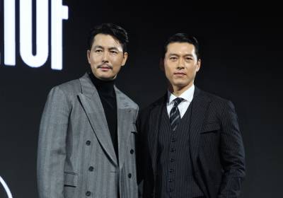 [포토] '메이드 인 코리아'에서 만난 정우성-현빈