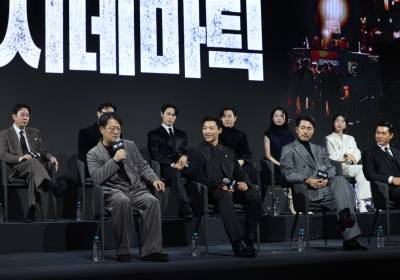 [포토] '메이드 인 코리아' 제작발표회 참석한 감독과 배우들