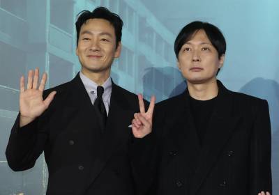 [포토] 박해수-김병우 감독, 즐거운 포토타임