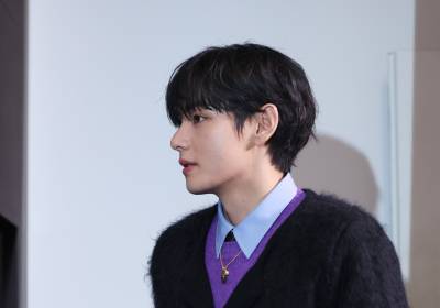 [포토] BTS 뷔, 완벽 옆태