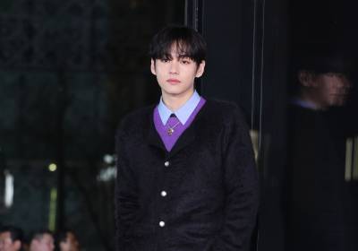 [포토] BTS 뷔, 표정 시크하게