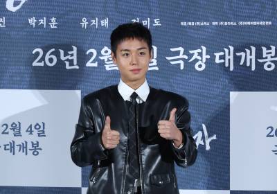 [포토] 박지훈, '왕과 사는 남자' 엄지척