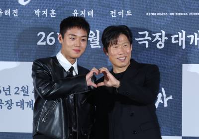 [포토] 박지훈-유해진, 둘의 케미 기대해 주세요