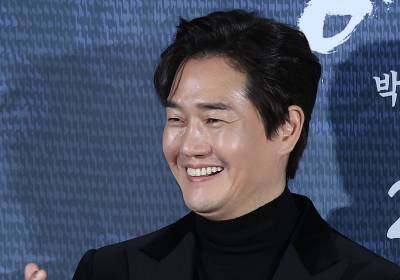 [포토] 유지태, 해맑은 하트