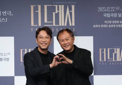 [포토] 연극 '더 드레서' 노먼 역 맡은 오만석·송승환