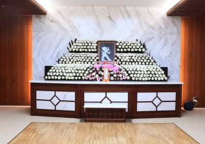 [포토] 신촌 세브란스병원에 마련된 故 윤석화 빈소