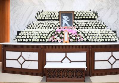 [포토] 신촌 세브란스병원에 마련된 故 윤석화 빈소