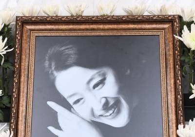 [포토] 신촌 세브란스병원에 마련된 故 윤석화 빈소