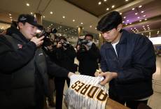 송성문 "등번호? 남는 거 달아야" ...낮은 자세·열린 마음으로 준비하는 빅리그 도전 [IS 인천]