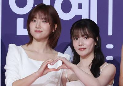 [포토] 경서-벤, 감미로운 발라더들의 커플 하트