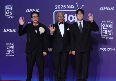 [포토] 탁재훈-추성훈-김원훈, SBS 연예대상 왔어요