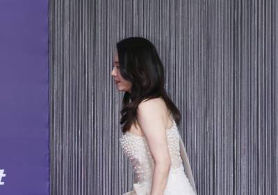 [포토] 송지효, 아찔한 드레스