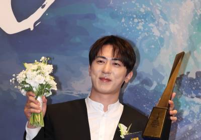 [포토] 김원훈, 개그맨 부문 수상