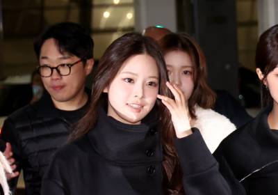 [포토]이즈나 방지민, 비주얼센터의 위엄