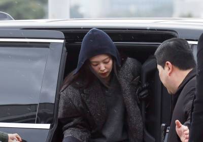[포토] 제니, 내리는 모습도 힙해