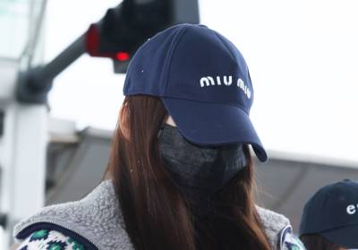 [포토] 아이브 장원영, 안 보이게 꽁꽁 싸매고 골든디스크 행