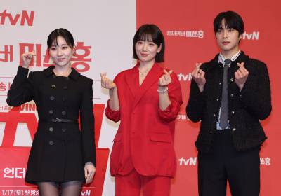 [포토] 고경표, '언더커버 미쓰홍' 제작발표회 건강상 이유로 불참