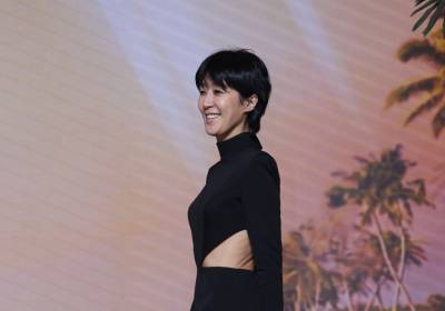 [포토] 멋진 룩으로 입장하는 홍진경