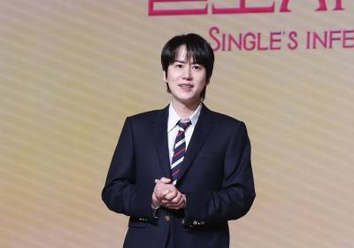 [포토] 규현, 넷플릭스 신입사원 분위기