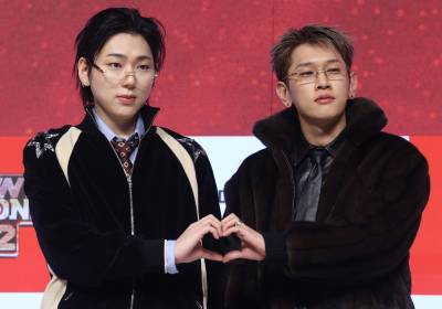 [포토] 프로듀서 지코-그레이, 우리 서로 사랑하게 됐어요