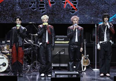 [포토] 패기 넘치는 신인밴드 '에이엠피'