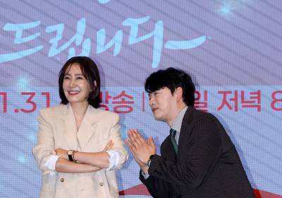 [포토]유호정-김승수, 우린 이렇게 살아요