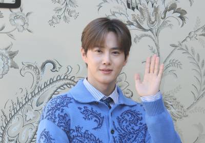 [포토] 엑소 수호, 멋진 손인사