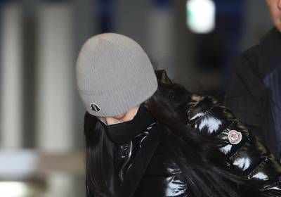 [포토] 블랙핑크 제니, 으 추워라 '주머니에 손 푹 찔러 넣고'