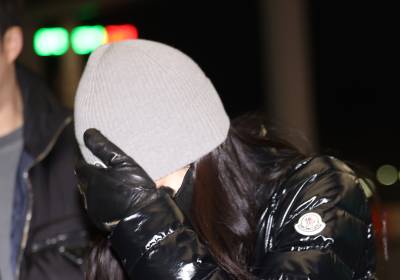 [포토] 블랙핑크 제니, 눈이 너무 부셔서 눈 좀 가릴게요