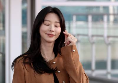 [포토]'눈은 살짝' 이주빈, 러블리 포즈의 정석