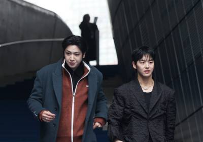 [포토] 펜타곤 우석-홍석, 느와르 분위기