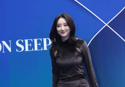 [포토] 드림캐쳐 수아, 치명적인 올블랙 시크녀