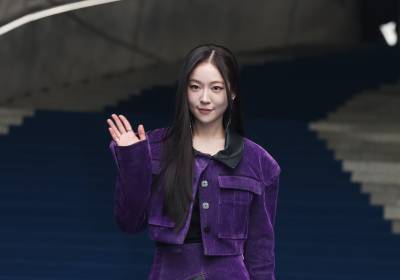 [포토] 송지우, 보라빛 그녀