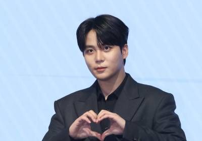 [포토] 에이티즈 종호, 곰돌이의 손하트