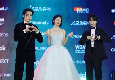 [포토] 이종원-신예은-명재현, '디 어워즈' 사랑해 주세요~