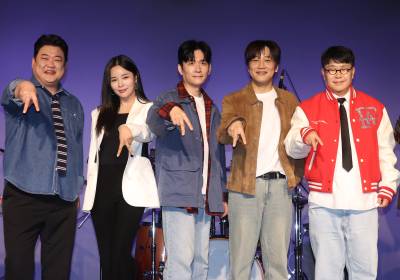 [포토] 아묻따밴드, 시그니처 포즈 보여드릴게요