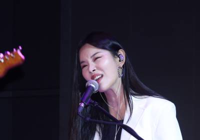 [포토] 아묻따밴드 조정민, 매력적인 찡긋