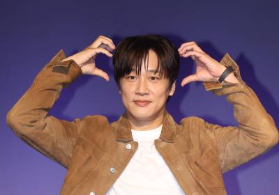 [포토] 아묻따밴드 차태현, 귀여운 곰돌이 하트