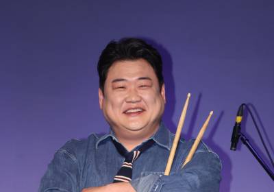 [포토] 아묻따밴드 김준현, 드럼 맡았어요~