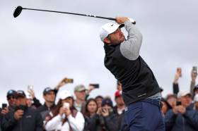 '이글 3개' 셰플러, PGA 투어 8개 대회 연속 '톱4' 진입...타이기록 달성