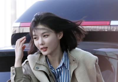 [포토] 김유정, 바람도 도와주는 여신 분위기