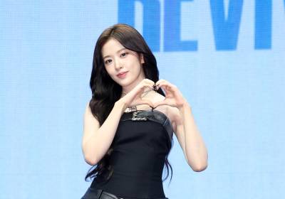 [포토]아이브 안유진, 올블랙도 찰떡