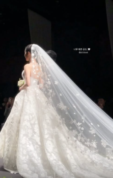 “너무 예뻐”…‘남창희♥’ 윤영경, 정체 밝혀진 후 시원하게 결혼식 사진 공개 [IS하이컷]