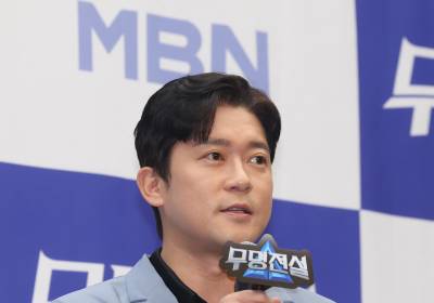 [포토] '무명전설' 제작발표회 진행 맡은 김대호