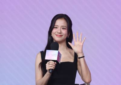 [포토] 블랙핑크 지수, 사랑스러운 손인사