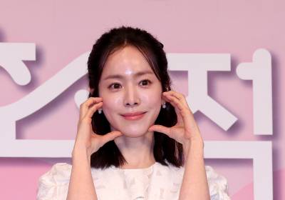 [포토]한지민, 초롱초롱 볼하트