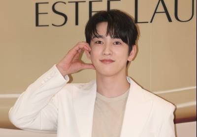 [포토] 진영, 훈훈한 볼하트